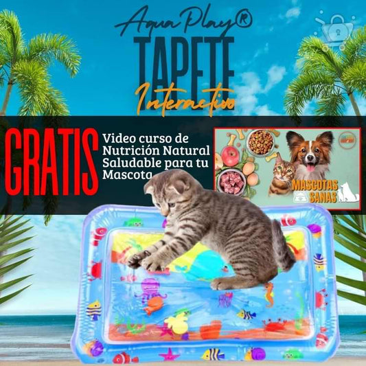 AquaPlay®-🐶Tapete Interactivo para mascotas🐱¡Que empiece la diversión!🐾